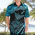 New Zealand Stingray Hawaiian Shirt Aotearoa Whai With Maori Paua Shell