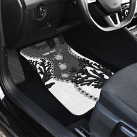 Personalized Black Coral Hawaii Car Mats Ekaha Ku Moana Honu Sea Turtle LT14 - Polynesian Pride