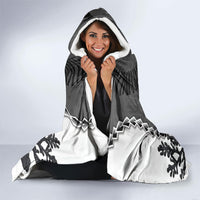 Black Coral Hawaii Hooded Blanket Ekaha Ku Moana Honu Sea Turtle