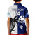 Custom Fiji And Scotland Rugby Kid Polo Shirt Fijian Tapa Pattern With Thistle LT14 - Polynesian Pride