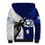 Custom Fiji And Scotland Rugby Sherpa Hoodie Fijian Tapa Pattern With Thistle LT14 - Polynesian Pride