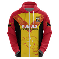 Custom Papua New Guinea Rubgby Hoodie Pacific 2023 Go PNG Kumuls LT14 - Polynesian Pride