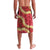 Red Palaka Hawaii Mele Kalikimaka Lavalava Ohia Lehua Monstera Puakenikeni Lei - Polynesian Pride