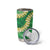 Green Palaka Hawaii Mele Kalikimaka Tumbler Cup Ohia Lehua Monstera Puakenikeni Lei - Polynesian Pride