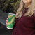 Green Palaka Hawaii Mele Kalikimaka Tumbler Cup Ohia Lehua Monstera Puakenikeni Lei - Polynesian Pride