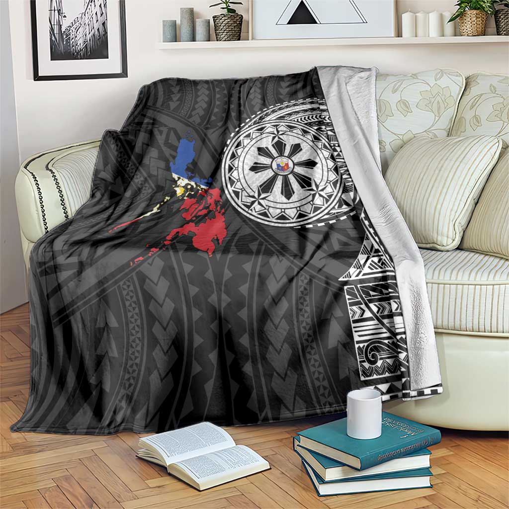 Philippines Strong Blanket Filipino Map Polynesian Tattoo - Polynesian Pride