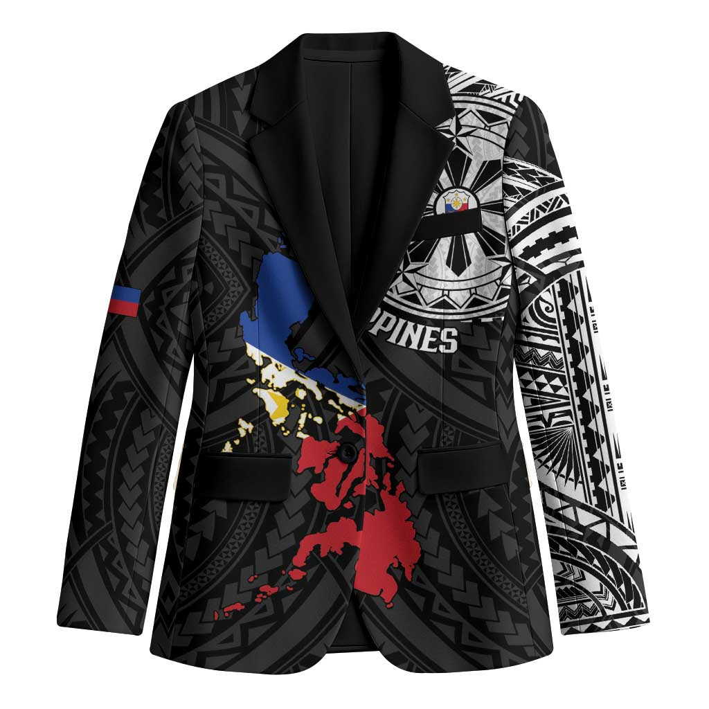 Philippines Strong Blazer Filipino Map Polynesian Tattoo - Polynesian Pride