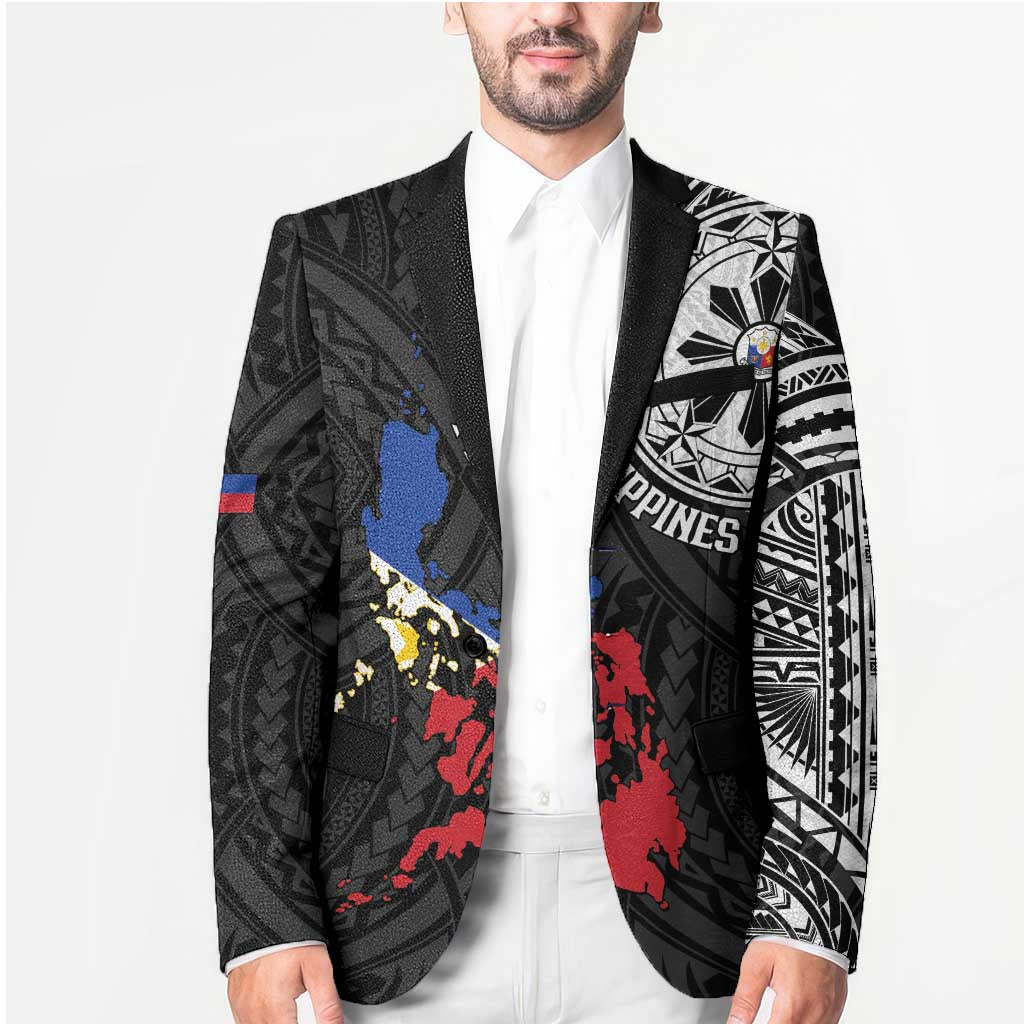 Philippines Strong Blazer Filipino Map Polynesian Tattoo - Polynesian Pride