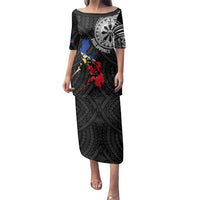 Philippines Strong Family Matching Puletasi and Hawaiian Shirt Filipino Map Polynesian Tattoo - Polynesian Pride