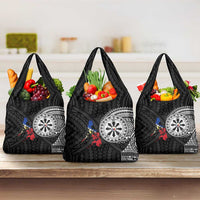 Philippines Strong Grocery Bag Filipino Map Polynesian Tattoo - Polynesian Pride