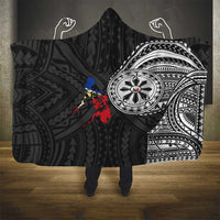 Philippines Strong Hooded Blanket Filipino Map Polynesian Tattoo - Polynesian Pride