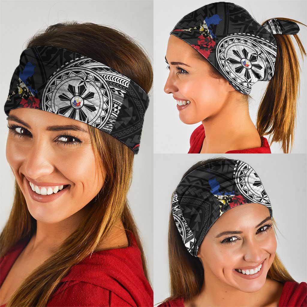 Philippines Strong Neck Gaiter Filipino Map Polynesian Tattoo - Polynesian Pride
