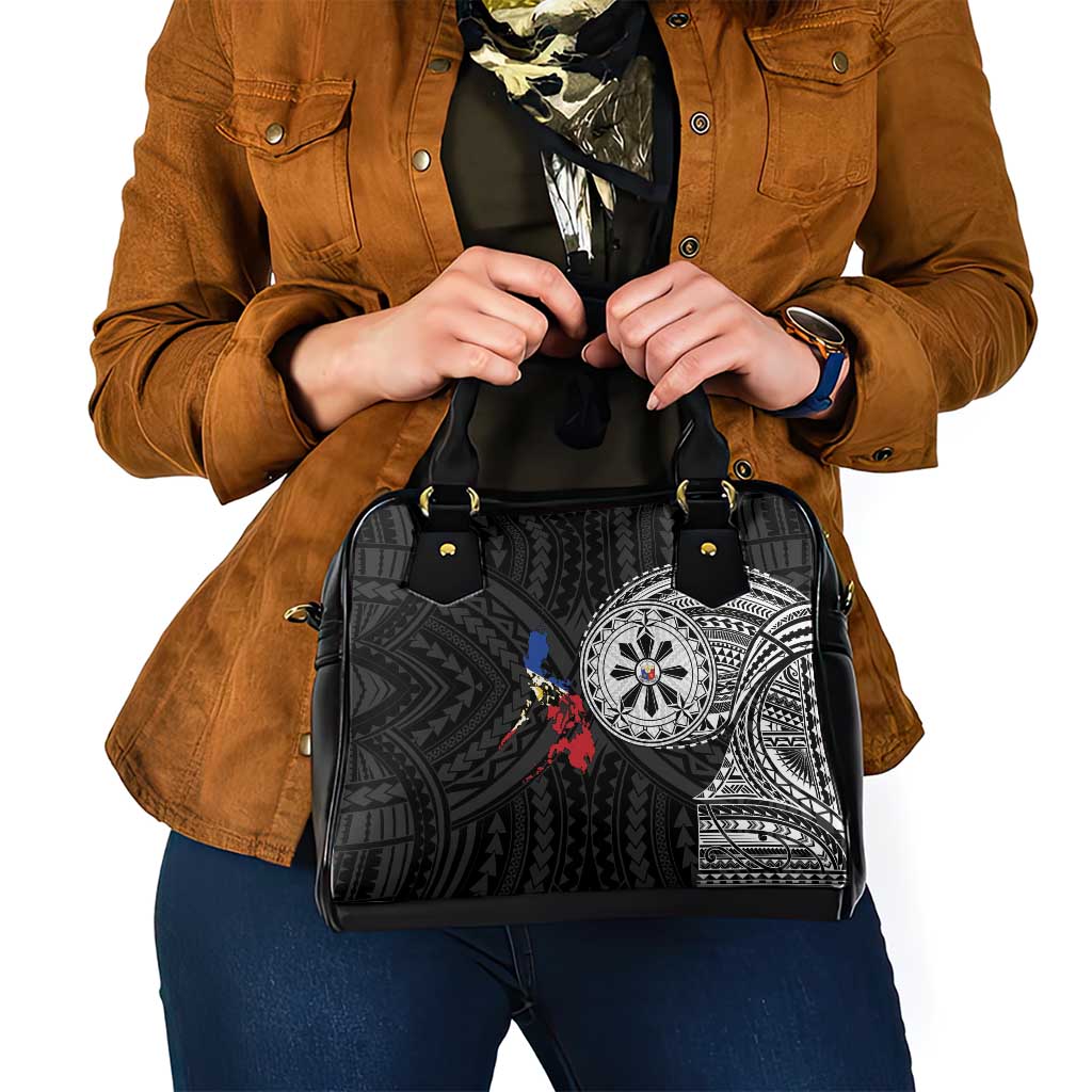 Philippines Strong Shoulder Handbag Filipino Map Polynesian Tattoo - Polynesian Pride