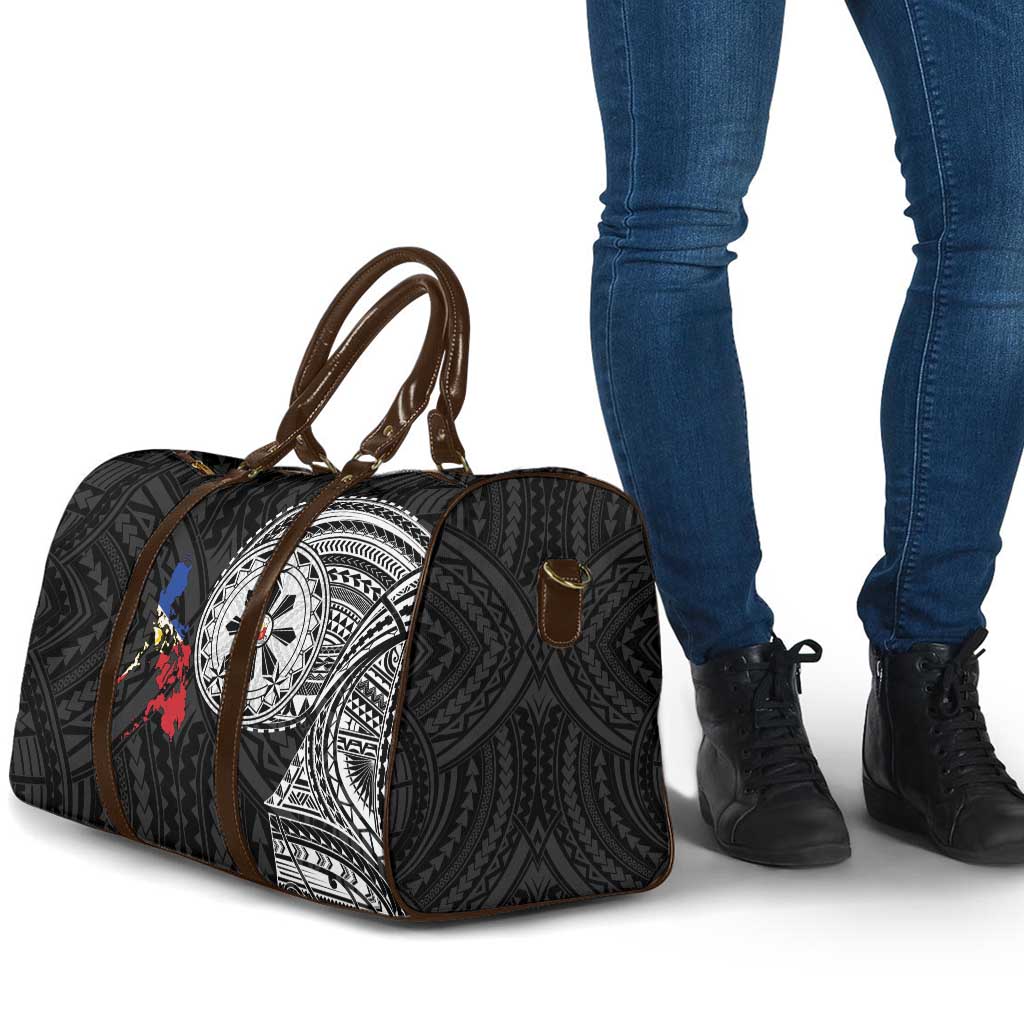 Philippines Strong Travel Bag Filipino Map Polynesian Tattoo - Polynesian Pride