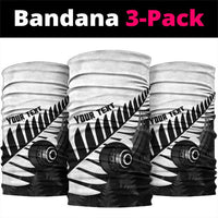 New Zealand Lawn Bowls Custom Neck Gaiter Aotearoa Silver Fern - Polynesian Pride