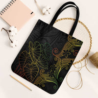 Aloha Hawaii Kalo Tote Bag Reggae Taro Polynesian Pattern - Polynesian Pride