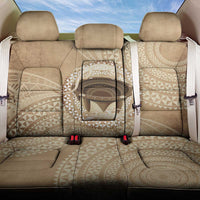 Tonga Skink Kava Bowl Back Car Seat Cover Vintage Tongan Ngatu Pattern