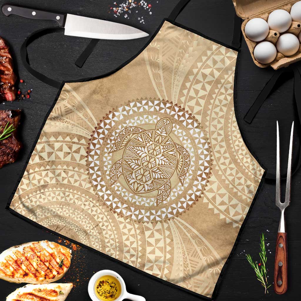Tonga Ngatu Turtle Apron Vintage Tongan Tapa Cloth