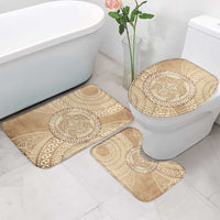 Tonga Ngatu Turtle Bathroom Set Vintage Tongan Tapa Cloth