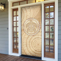 Tonga Ngatu Turtle Door Cover Vintage Tongan Tapa Cloth