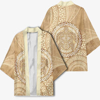 Tonga Ngatu Turtle Kimono Vintage Tongan Tapa Cloth
