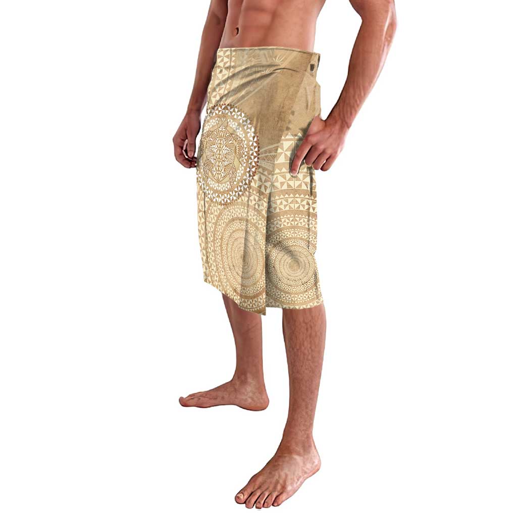 Tonga Ngatu Turtle Lavalava Vintage Tongan Tapa Cloth