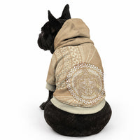 Tonga Ngatu Turtle Pet Hoodie Vintage Tongan Tapa Cloth LT14 - Polynesian Pride