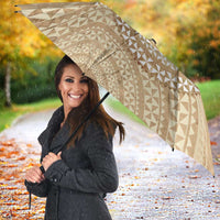 Tonga Ngatu Turtle Umbrella Vintage Tongan Tapa Cloth