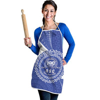Queen Salote College 100th Anniversary Personalized Apron Est 1926 Kolisi Fefine Tongan Ngatu Pattern