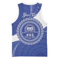 Queen Salote College 100th Anniversary Personalized Basketball Jersey Est 1926 Kolisi Fefine Tongan Ngatu Pattern