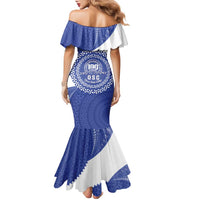 Queen Salote College 100th Anniversary Personalized Family Matching Mermaid Dress and Hawaiian Shirt Est 1926 Kolisi Fefine Tongan Ngatu Pattern LT14 - Polynesian Pride