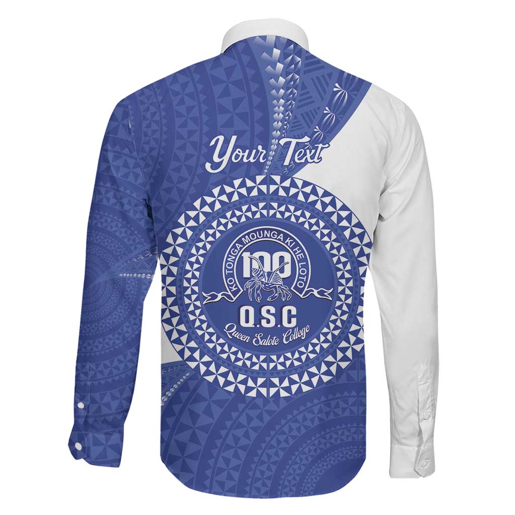 Queen Salote College 100th Anniversary Personalized Family Matching Off The Shoulder Long Sleeve Dress and Hawaiian Shirt Est 1926 Kolisi Fefine Tongan Ngatu Pattern LT14 - Polynesian Pride