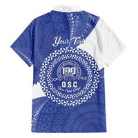 Queen Salote College 100th Anniversary Personalized Family Matching Summer Maxi Dress and Hawaiian Shirt Est 1926 Kolisi Fefine Tongan Ngatu Pattern LT14 - Polynesian Pride