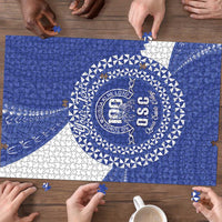 Queen Salote College 100th Anniversary Personalized Puzzle Est 1926 Kolisi Fefine Tongan Ngatu Pattern