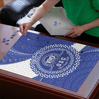 Queen Salote College 100th Anniversary Personalized Puzzle Est 1926 Kolisi Fefine Tongan Ngatu Pattern