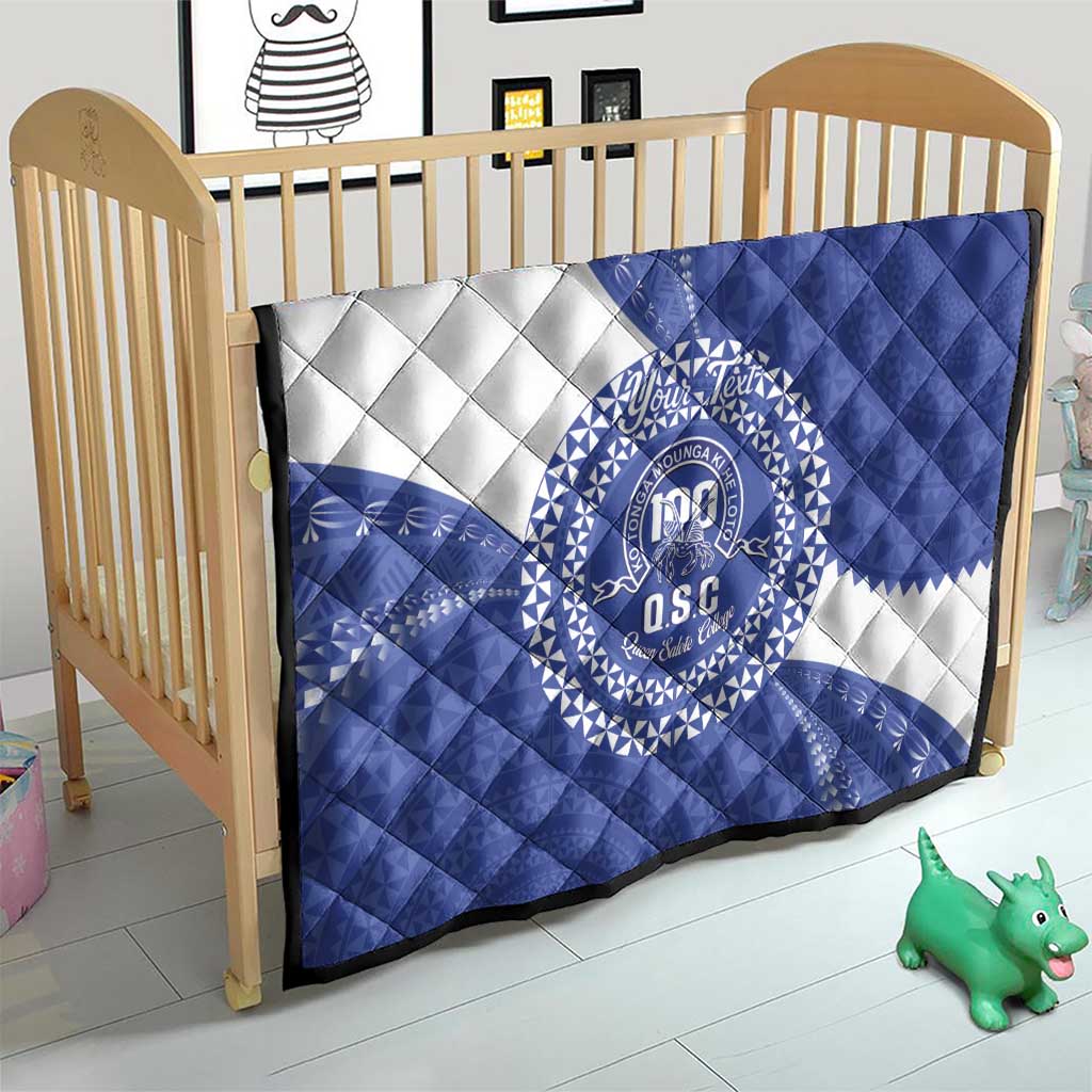 Queen Salote College 100th Anniversary Personalized Quilt Est 1926 Kolisi Fefine Tongan Ngatu Pattern