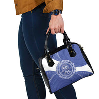Queen Salote College 100th Anniversary Personalized Shoulder Handbag Est 1926 Kolisi Fefine Tongan Ngatu Pattern