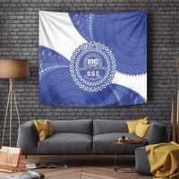 Queen Salote College 100th Anniversary Personalized Tapestry Est 1926 Kolisi Fefine Tongan Ngatu Pattern
