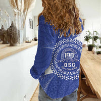 Queen Salote College 100th Anniversary Personalized Women Casual Shirt Est 1926 Kolisi Fefine Tongan Ngatu Pattern LT14 - Polynesian Pride