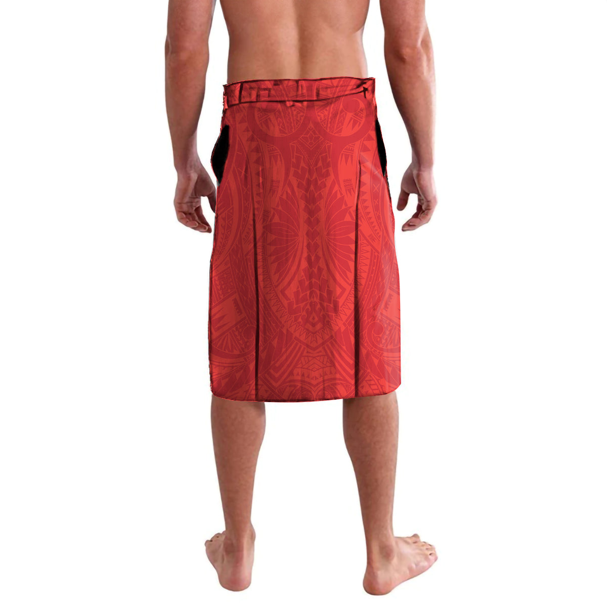 Personalised United States And Papua New Guinea Lavalava USA Eagle With PNG Bird Of Paradise LT14 - Polynesian Pride