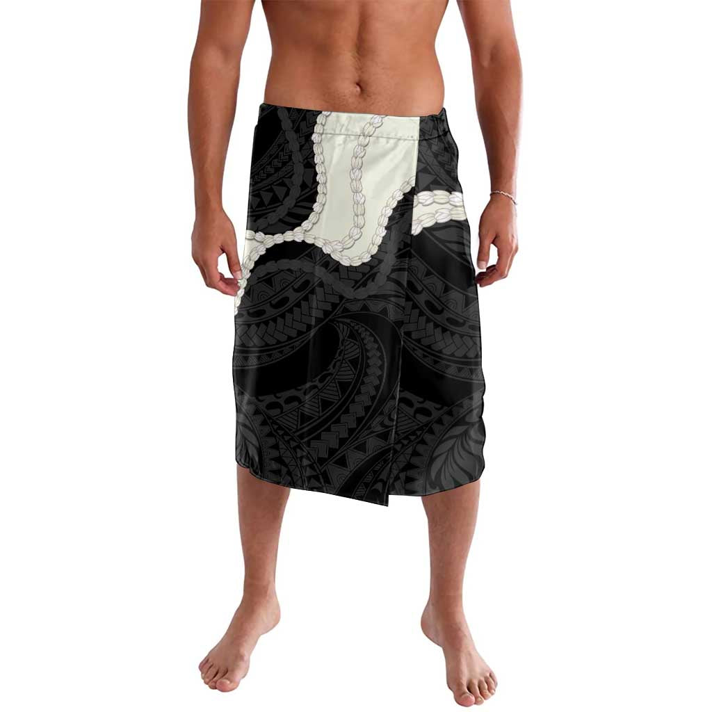 Black Polynesia Tribal Octopus Tattoo Lavalava Pikake Lei Polynesian Pattern
