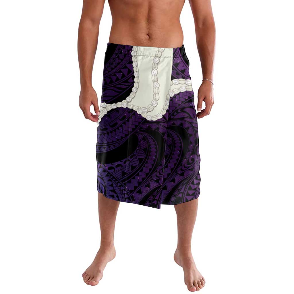 Purple Galaxy Polynesia Tribal Octopus Tattoo Lavalava Pikake Lei Polynesian Pattern