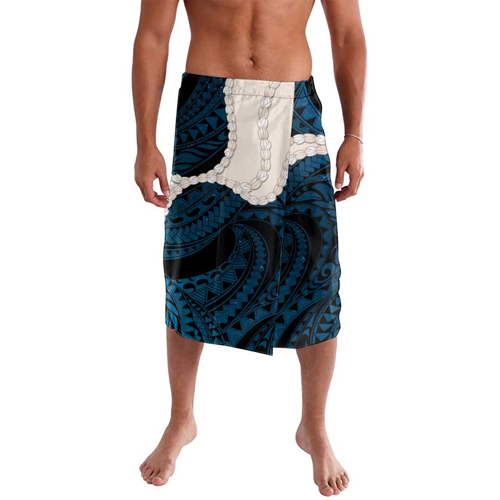 Blue Galaxy Polynesia Tribal Octopus Tattoo Lavalava Pikake Lei Polynesian Pattern