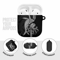 Kanaloa Aloha Hawaii AirPods Case Humpback Whale Octopus Tattoo Kakau Pattern