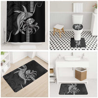 Kanaloa Aloha Hawaii Bathroom Set Humpback Whale Octopus Tattoo Kakau Pattern