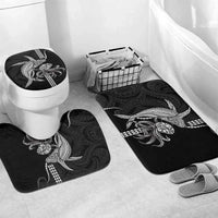 Kanaloa Aloha Hawaii Bathroom Set Humpback Whale Octopus Tattoo Kakau Pattern
