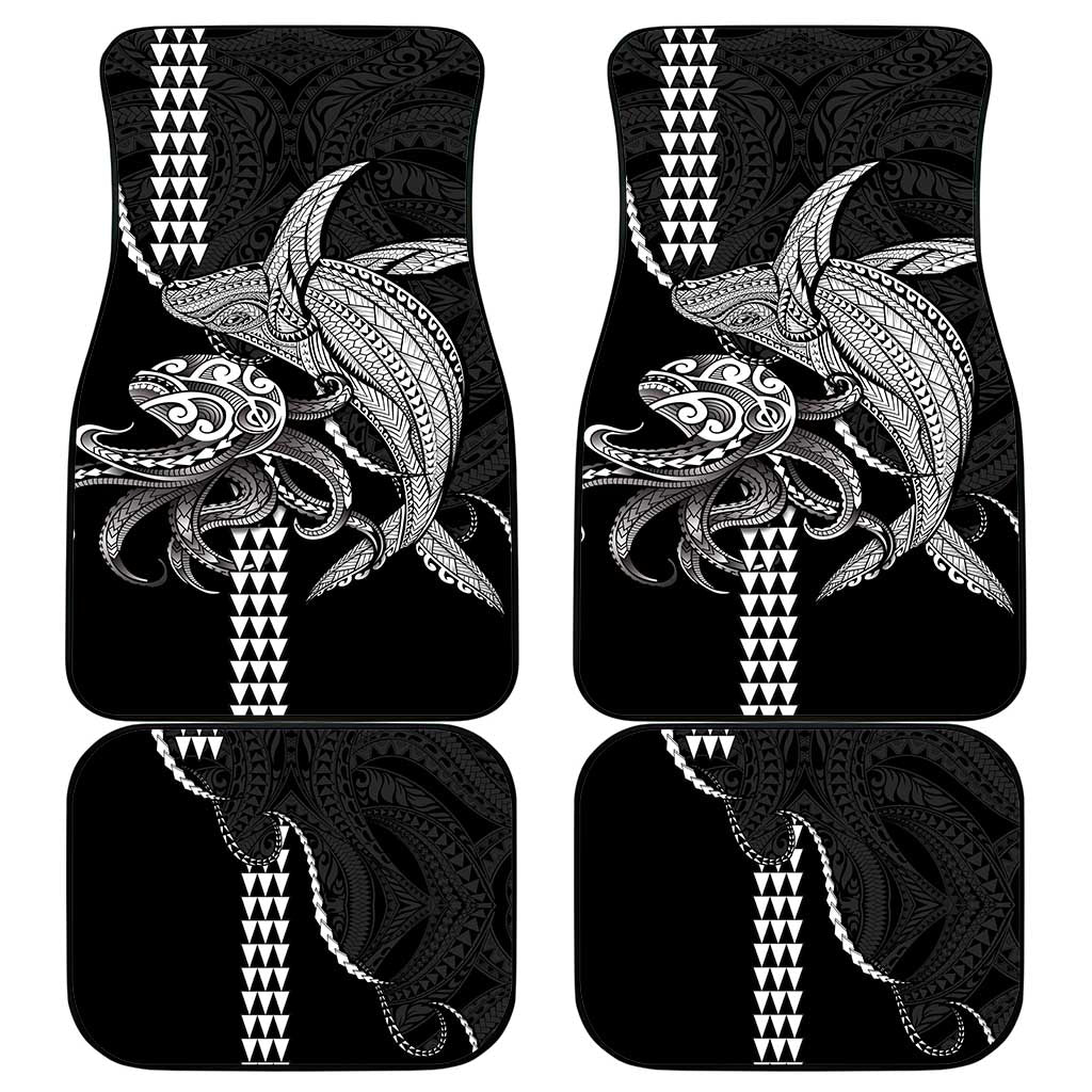 Kanaloa Aloha Hawaii Car Mats Humpback Whale Octopus Tattoo Kakau Pattern