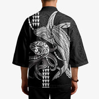 Kanaloa Aloha Hawaii Kimono Humpback Whale Octopus Tattoo Kakau Pattern
