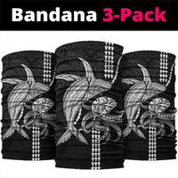 Kanaloa Aloha Hawaii Neck Gaiter Humpback Whale Octopus Tattoo Kakau Pattern