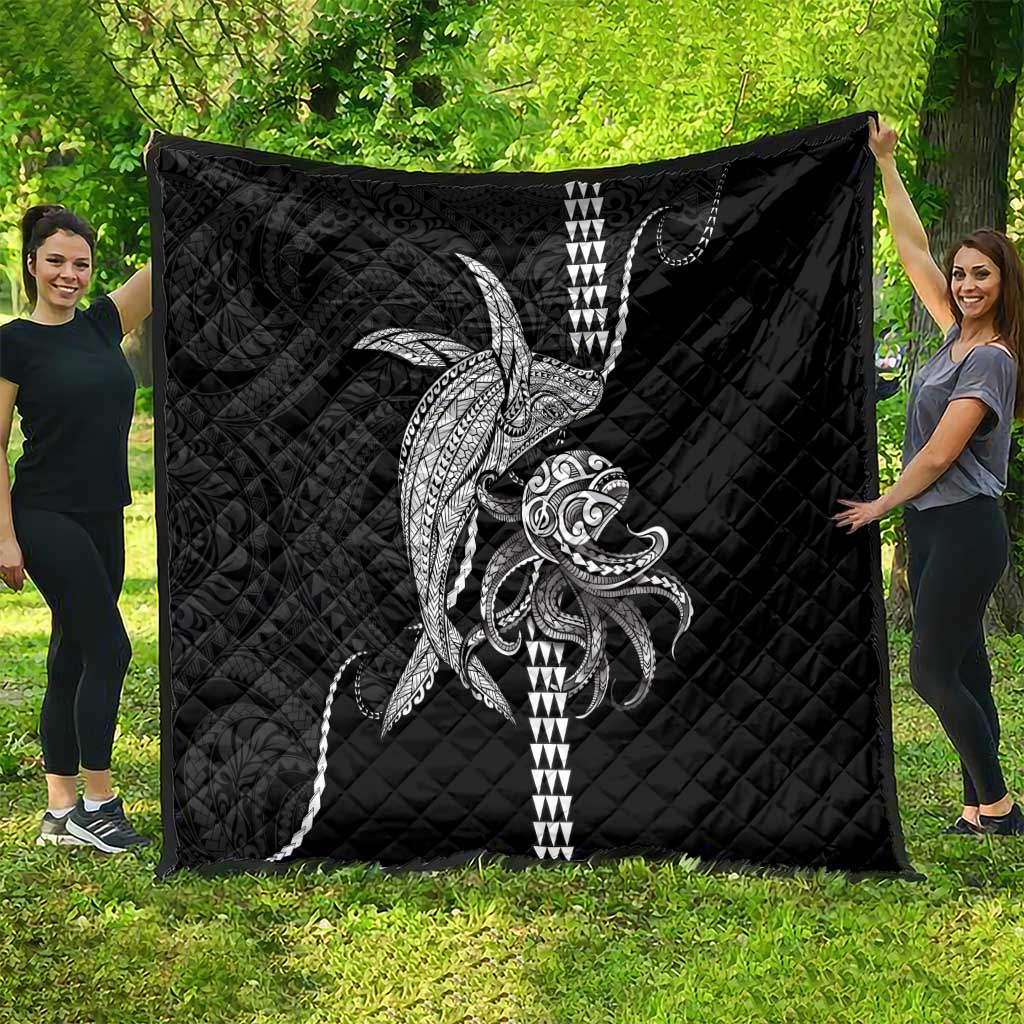 Kanaloa Aloha Hawaii Quilt Humpback Whale Octopus Tattoo Kakau Pattern